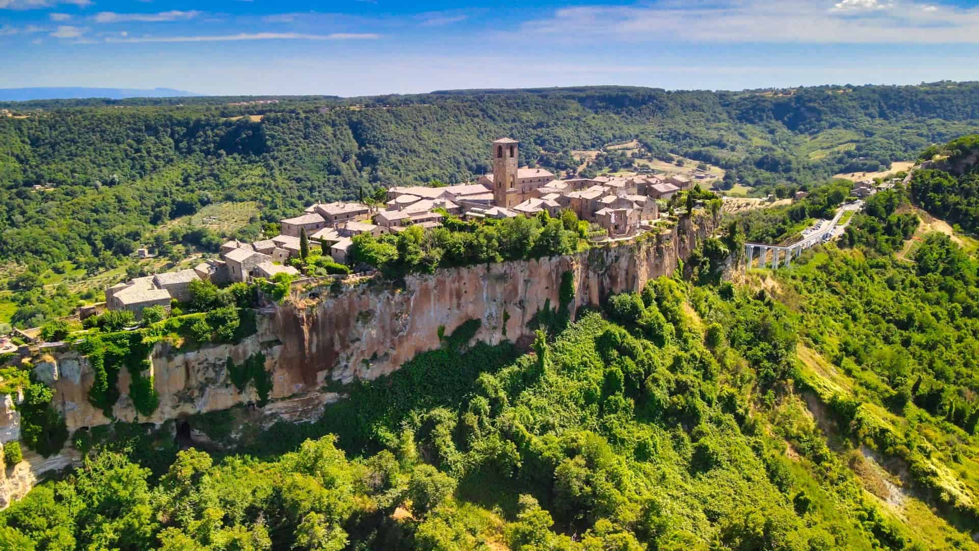 Das Dorf Civita di Bagnoregio