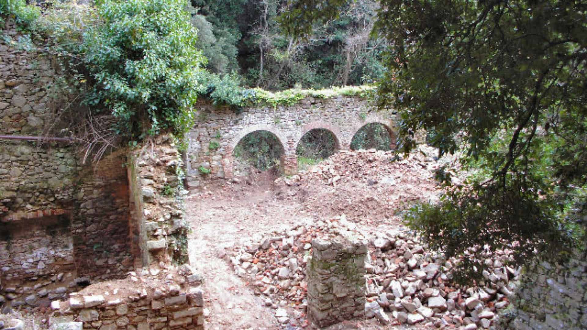 Die Einsiedelei San Guglielmo di Malavalle. Foto von Matteo Tani