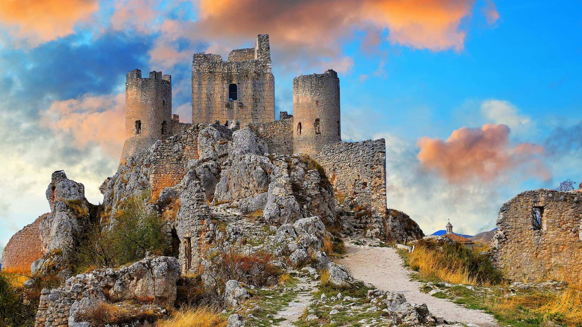 Rocca Calascio in den Abruzzen