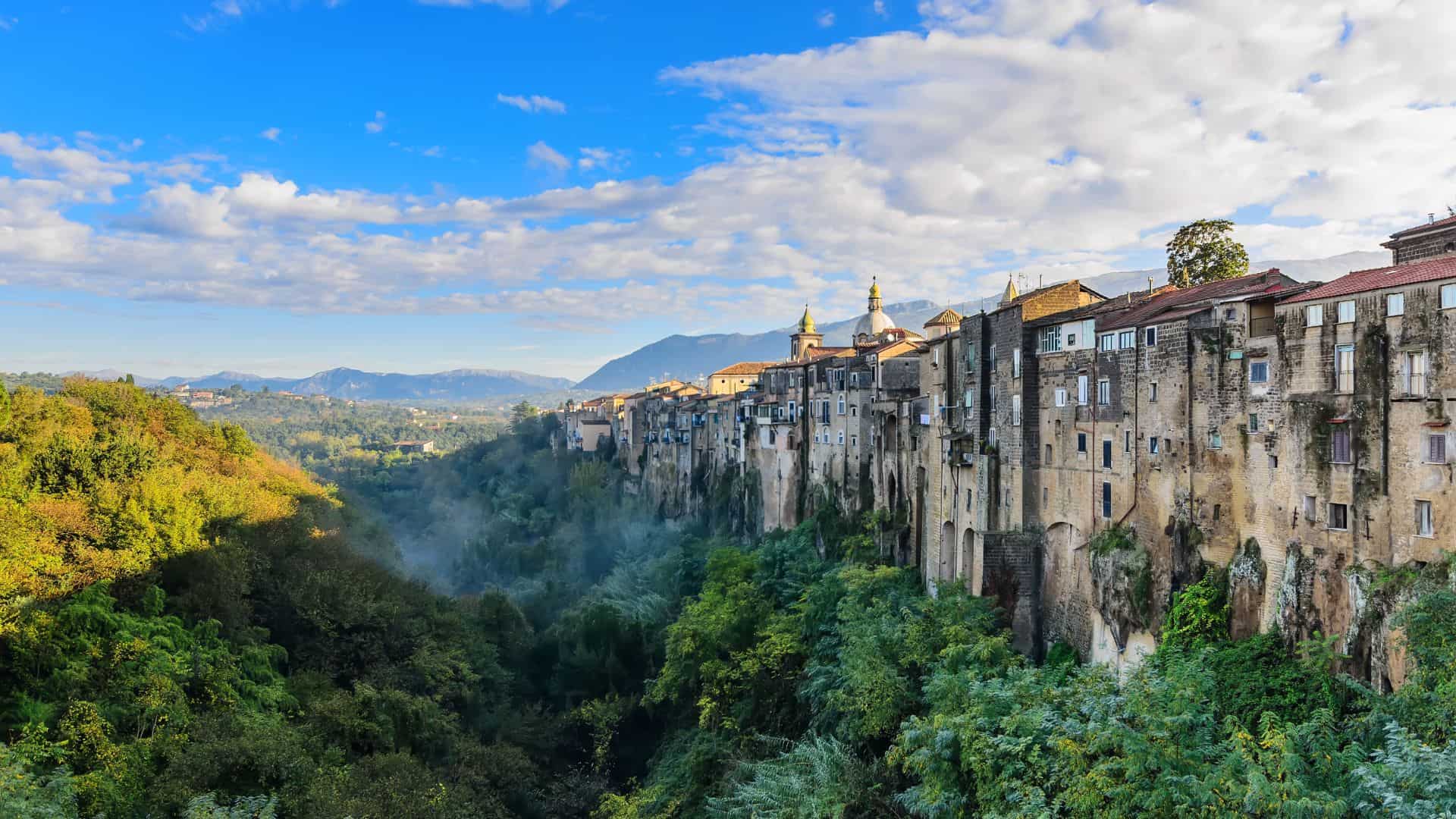 Panoramablick auf Sant’Agata de’ Goti