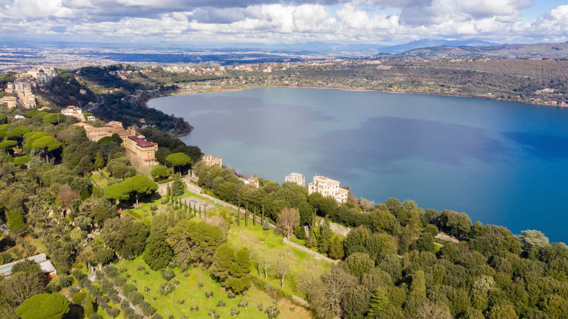 Albano-See in Latium