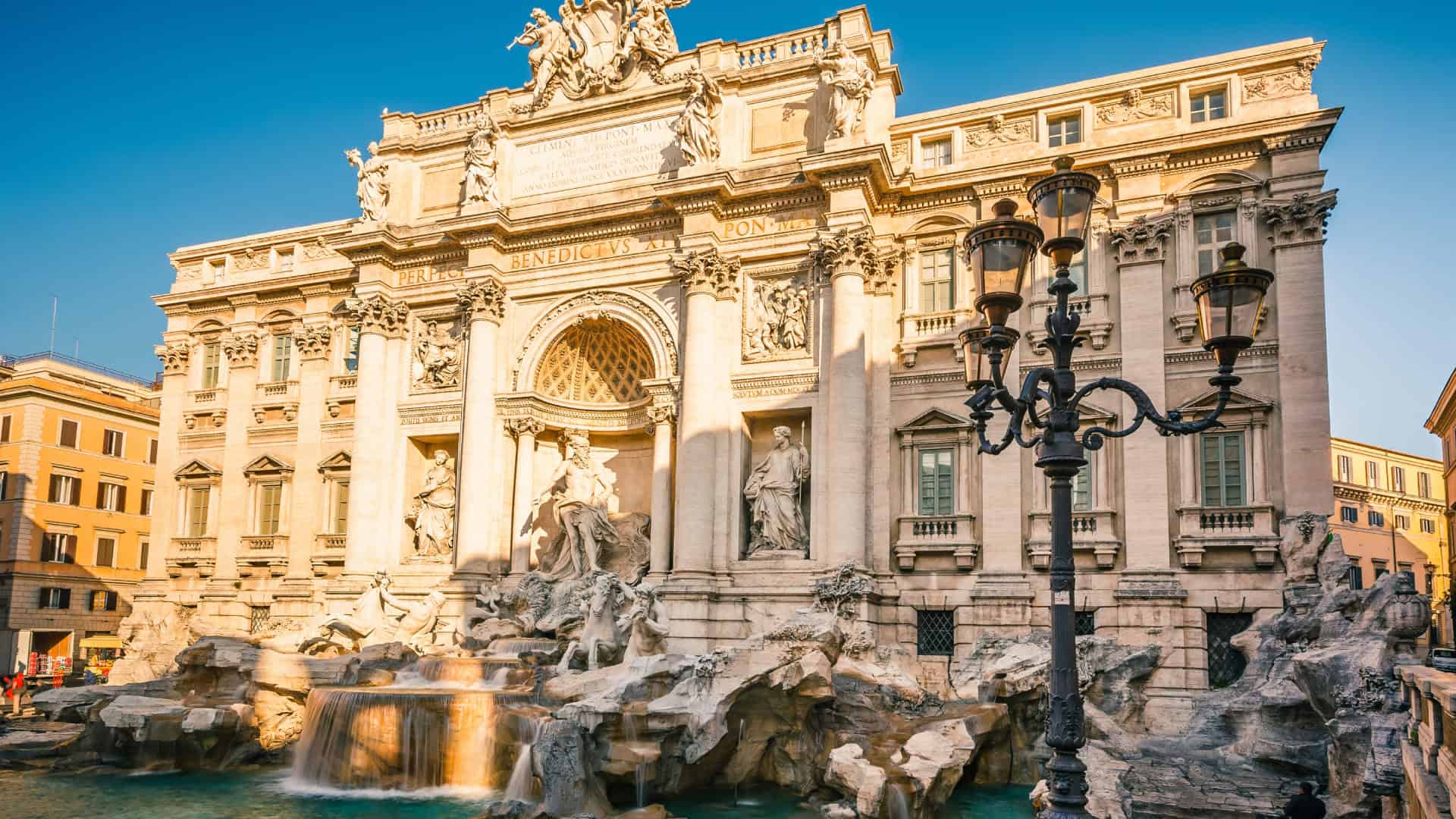 Der Trevi-Brunnen in Rom