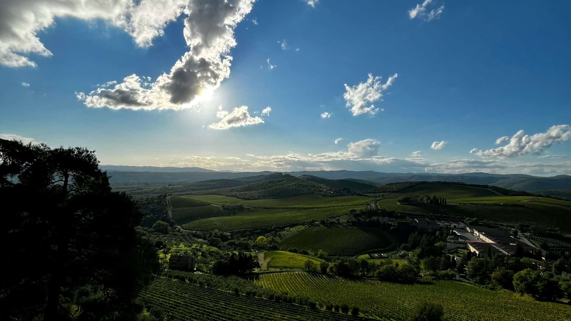 Landschaft des Chianti. Foto von Matteoli Filippo
