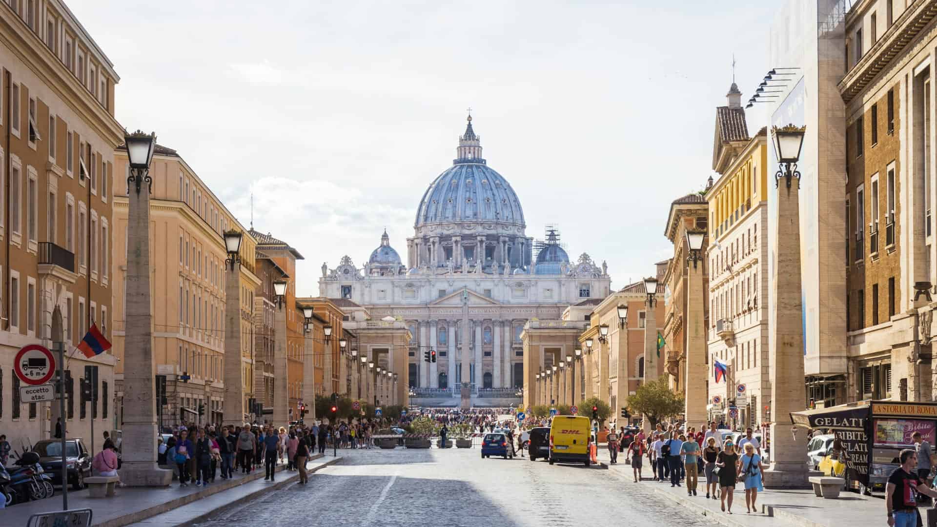 Kuppel des Petersdoms in Rom