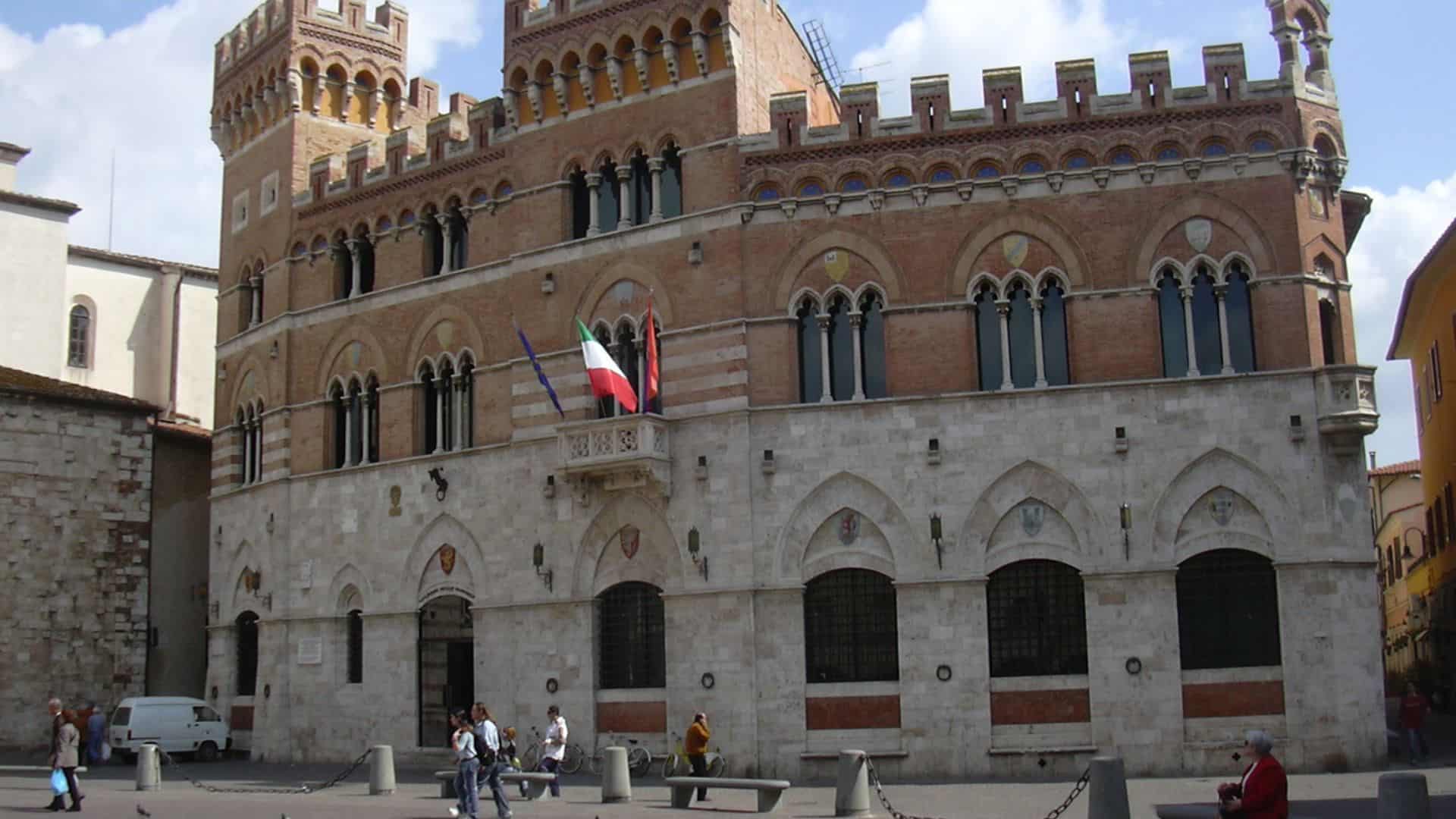 Der Palazzo Aldobrandeschi in Grosseto