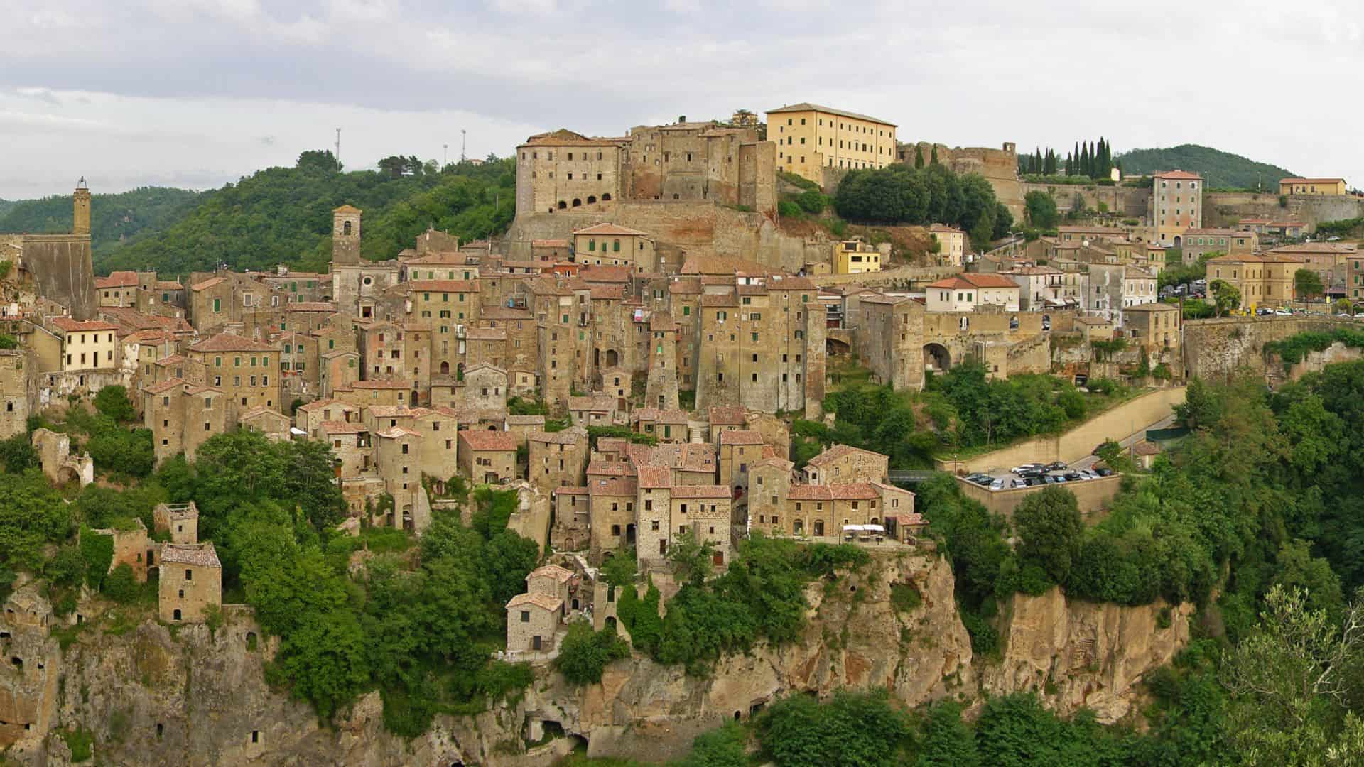 Die Stadt Sorano