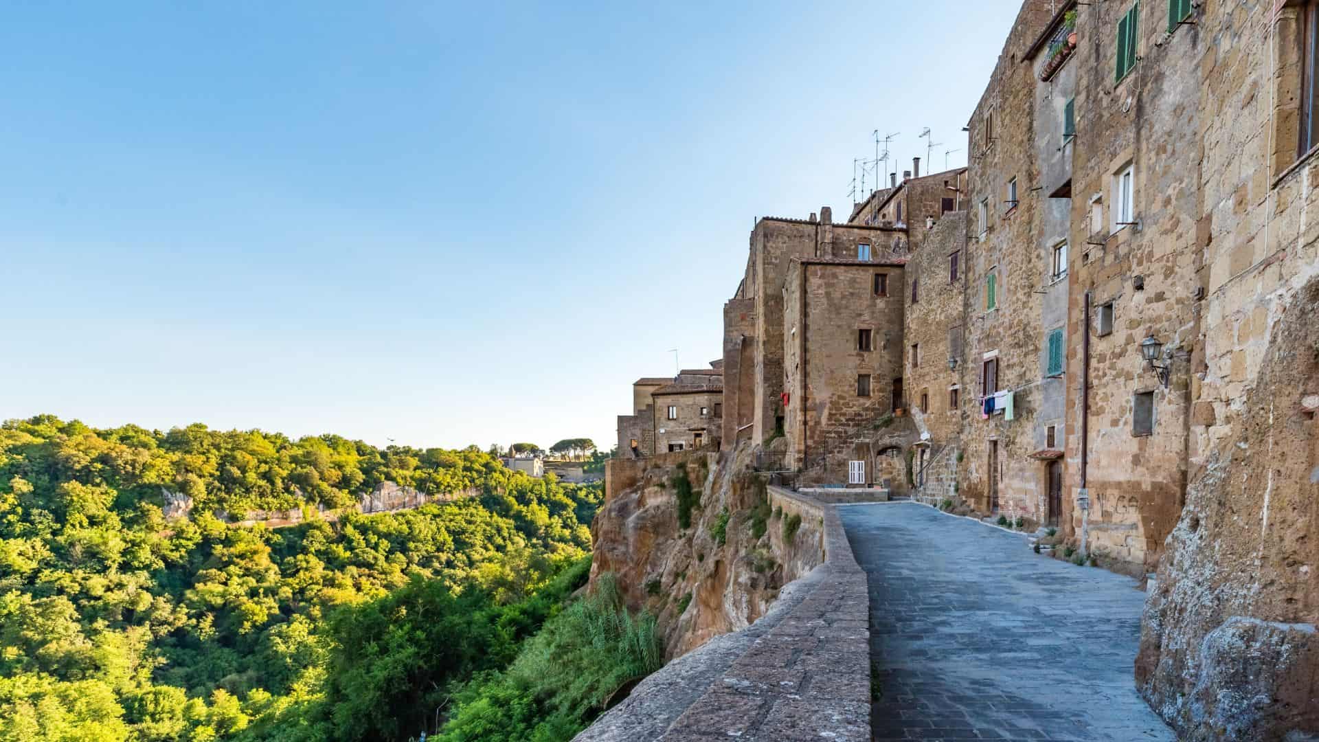 Die Stadt Pitigliano