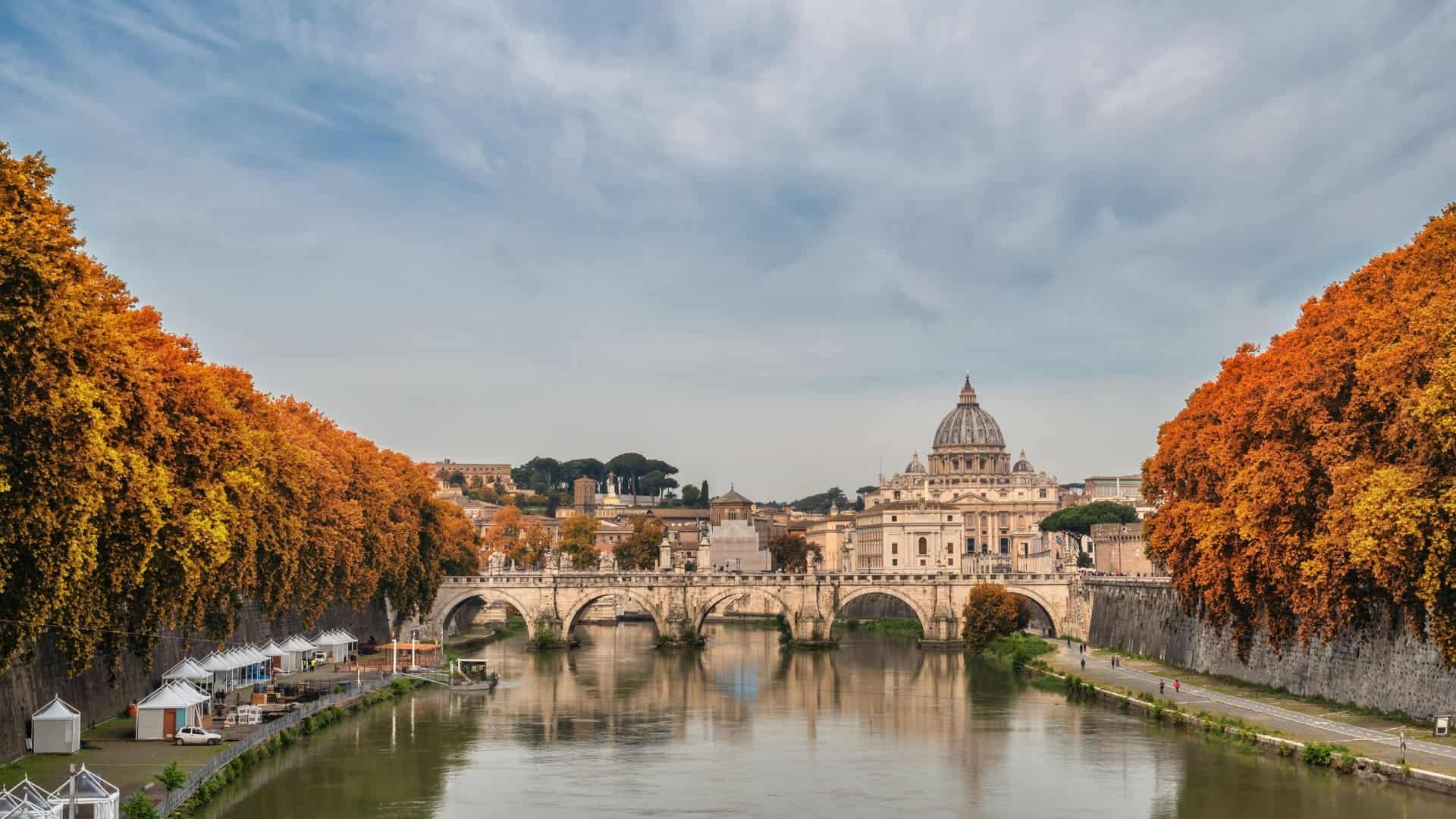 Panoramablick auf Rom