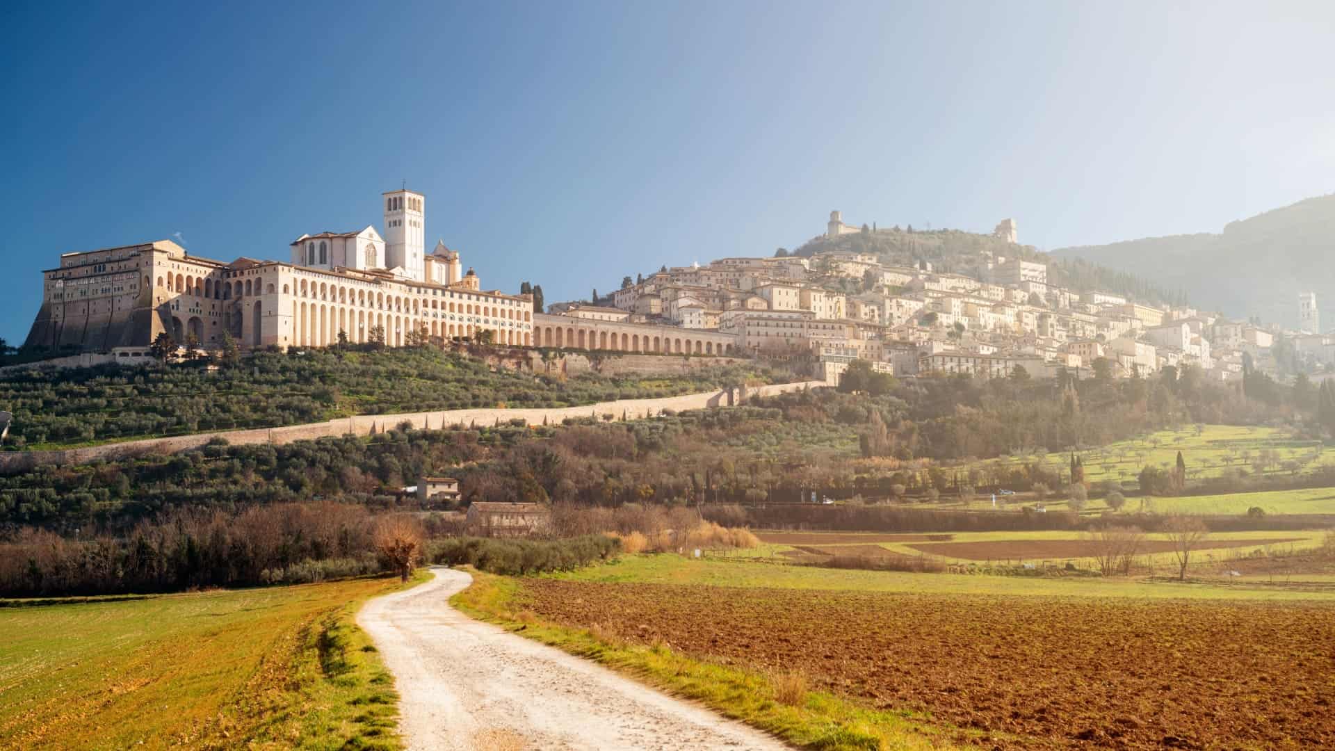 Panoramablick auf Assisi
