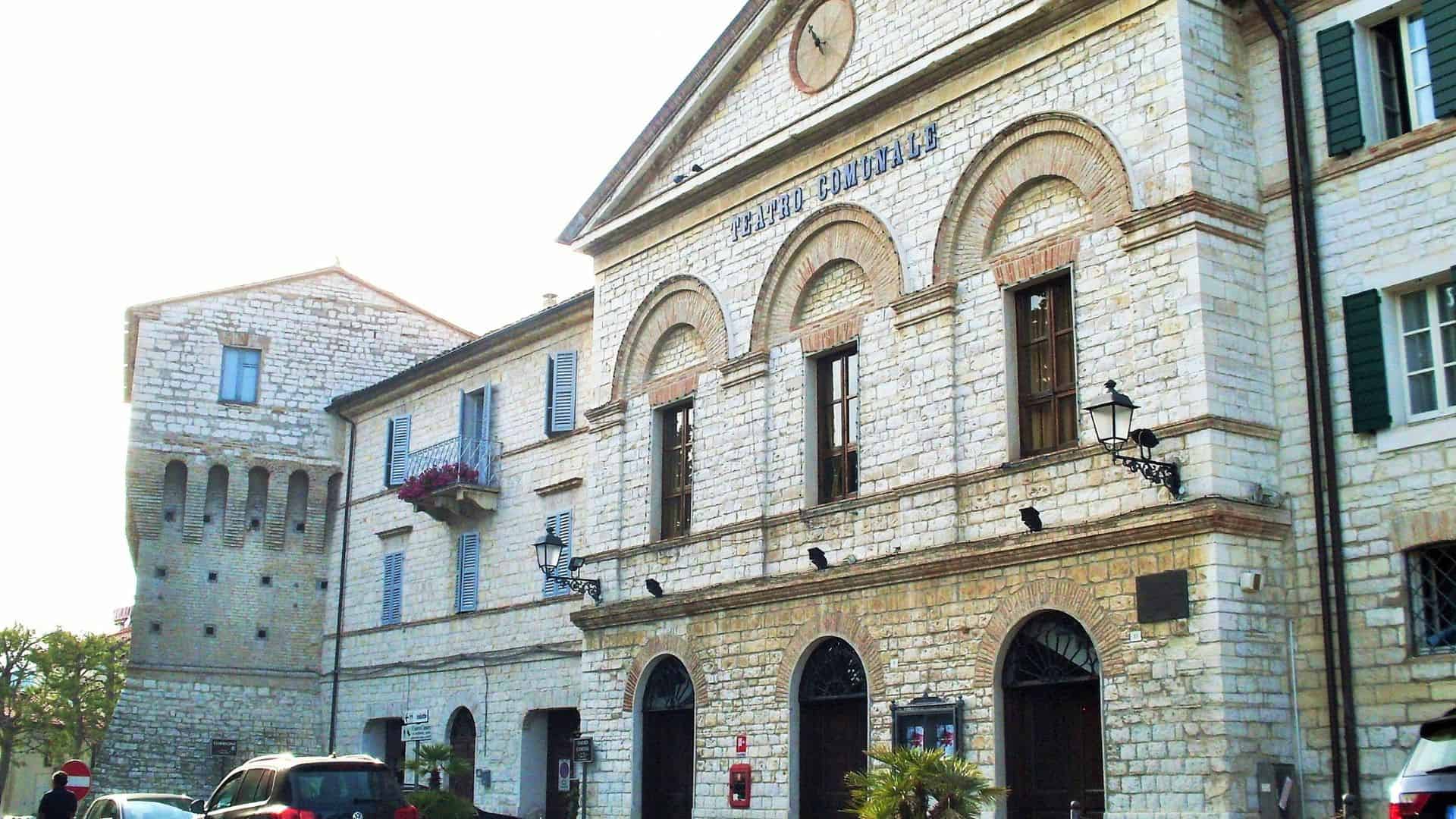 Teatro Cortesi in Sirolo. Foto von Claudio.stanco