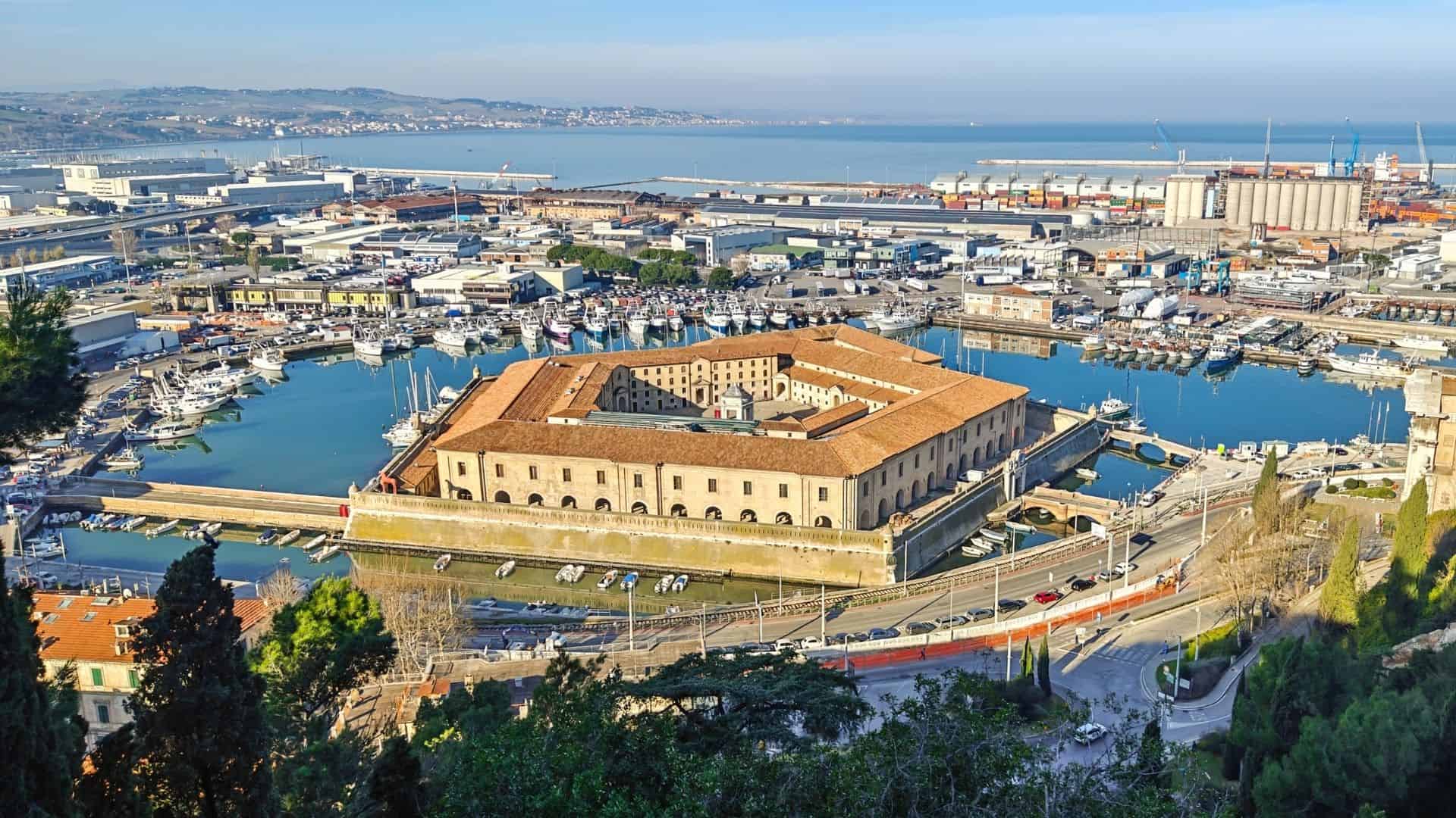 Panoramablick auf Ancona