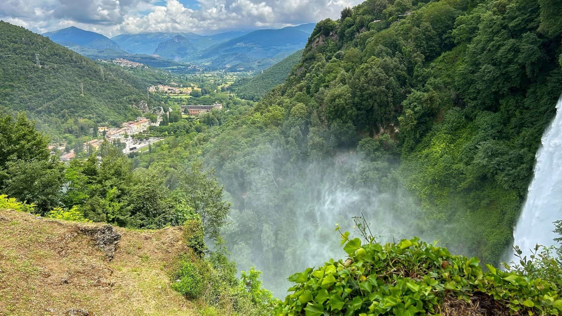 Die Vegetation rund um das Valnerina