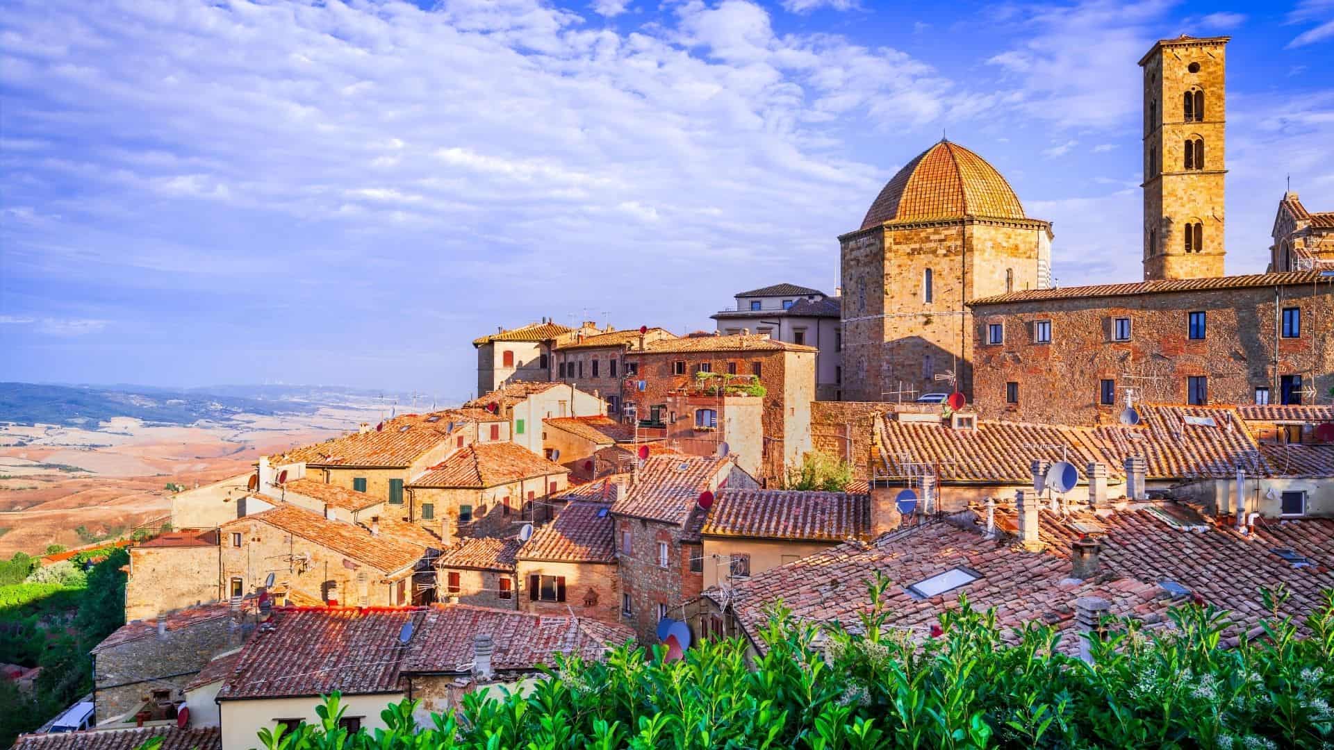 Panoramablick auf Volterra