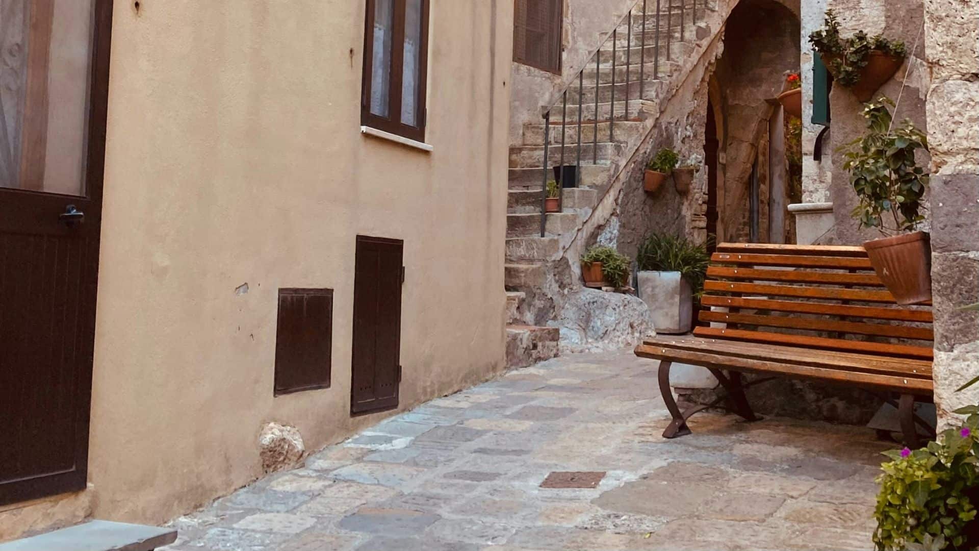 Gasse in Manciano