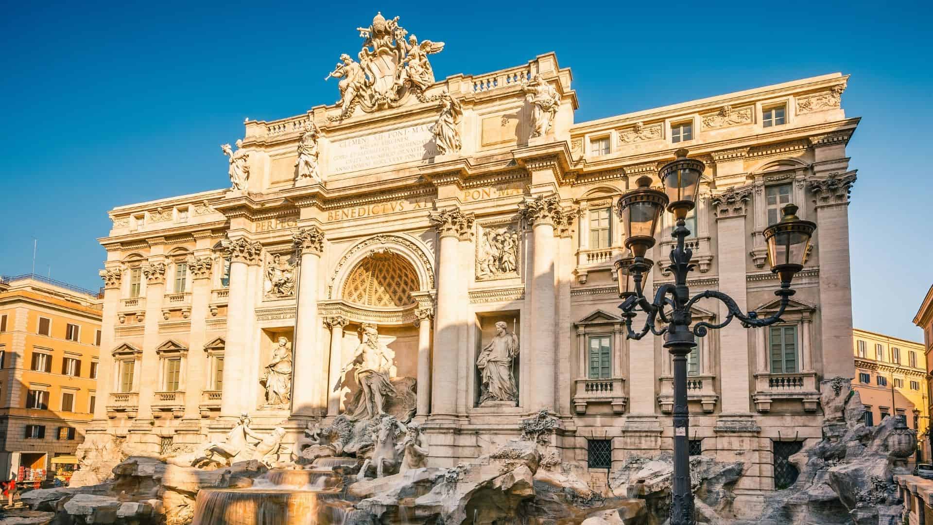 Der Trevi-Brunnen in Rom