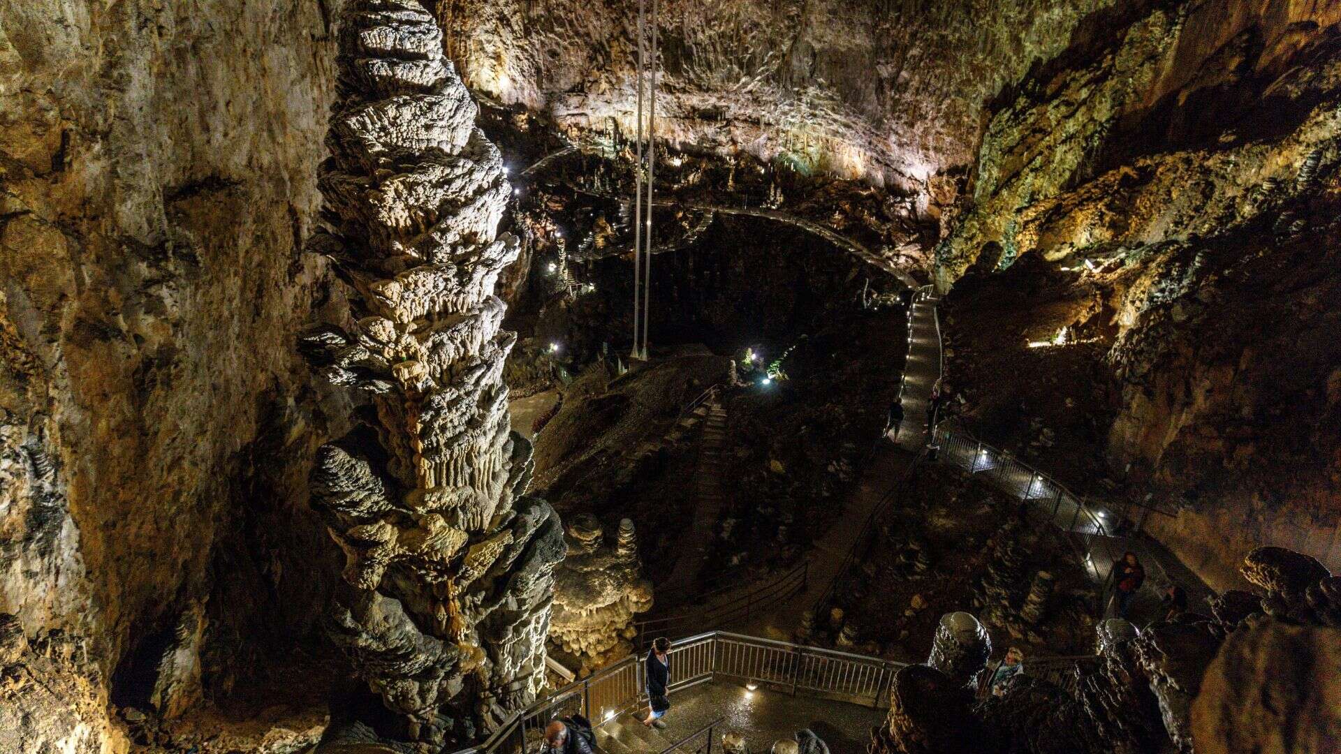 Das Innere der Riesengrotte