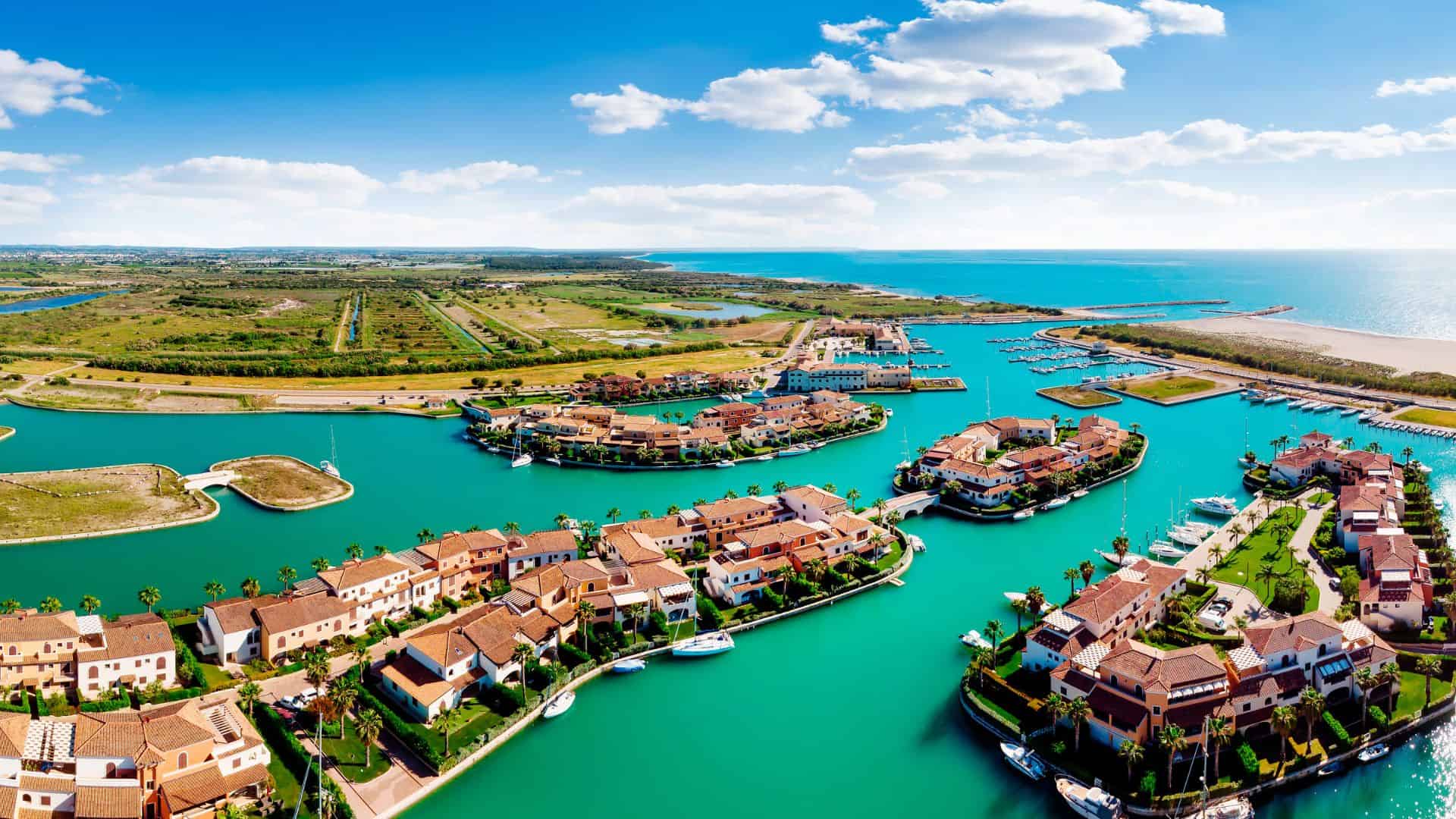 Luftaufnahme von Marina di Policoro
