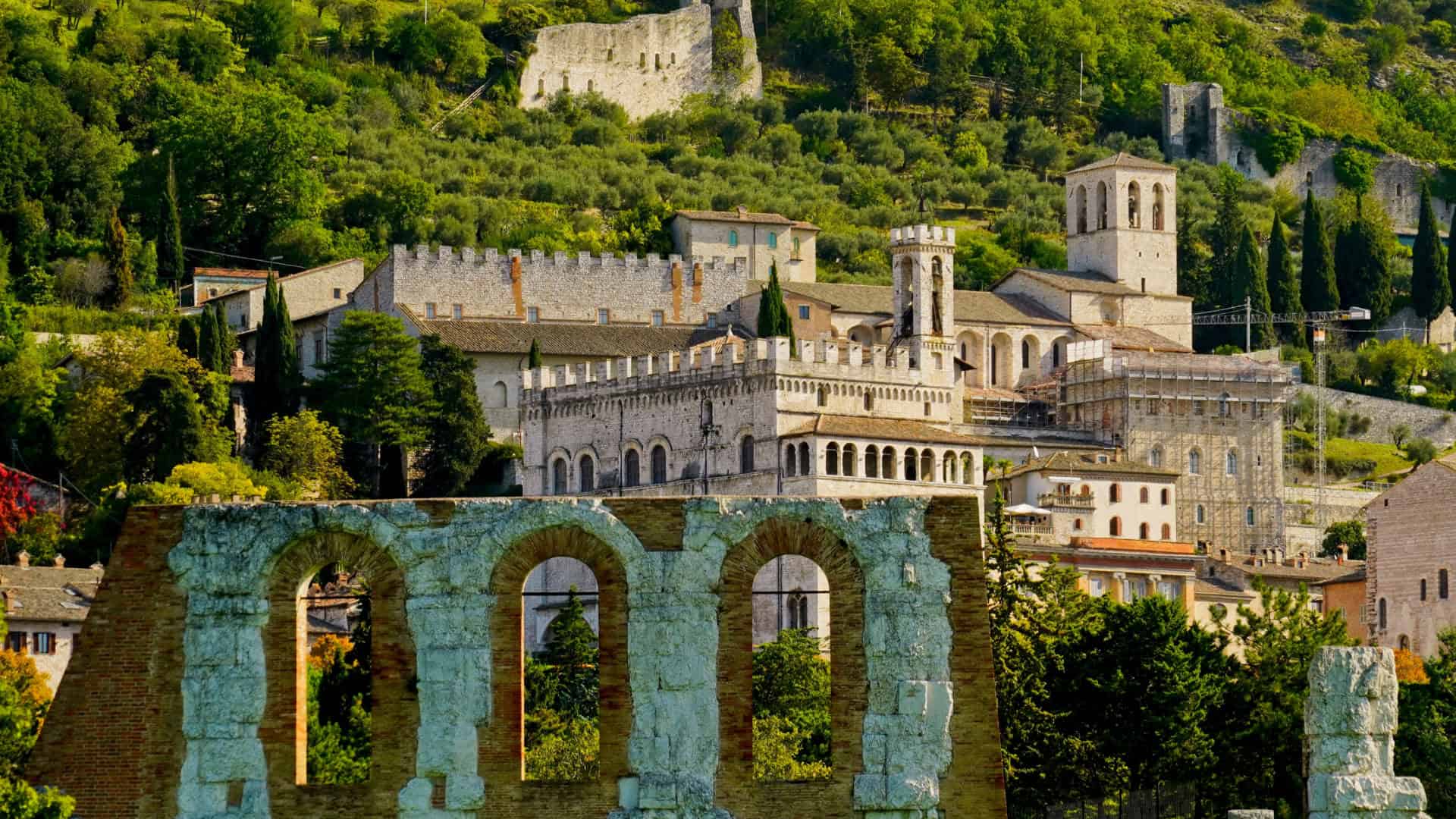Römisches Theater von Gubbio