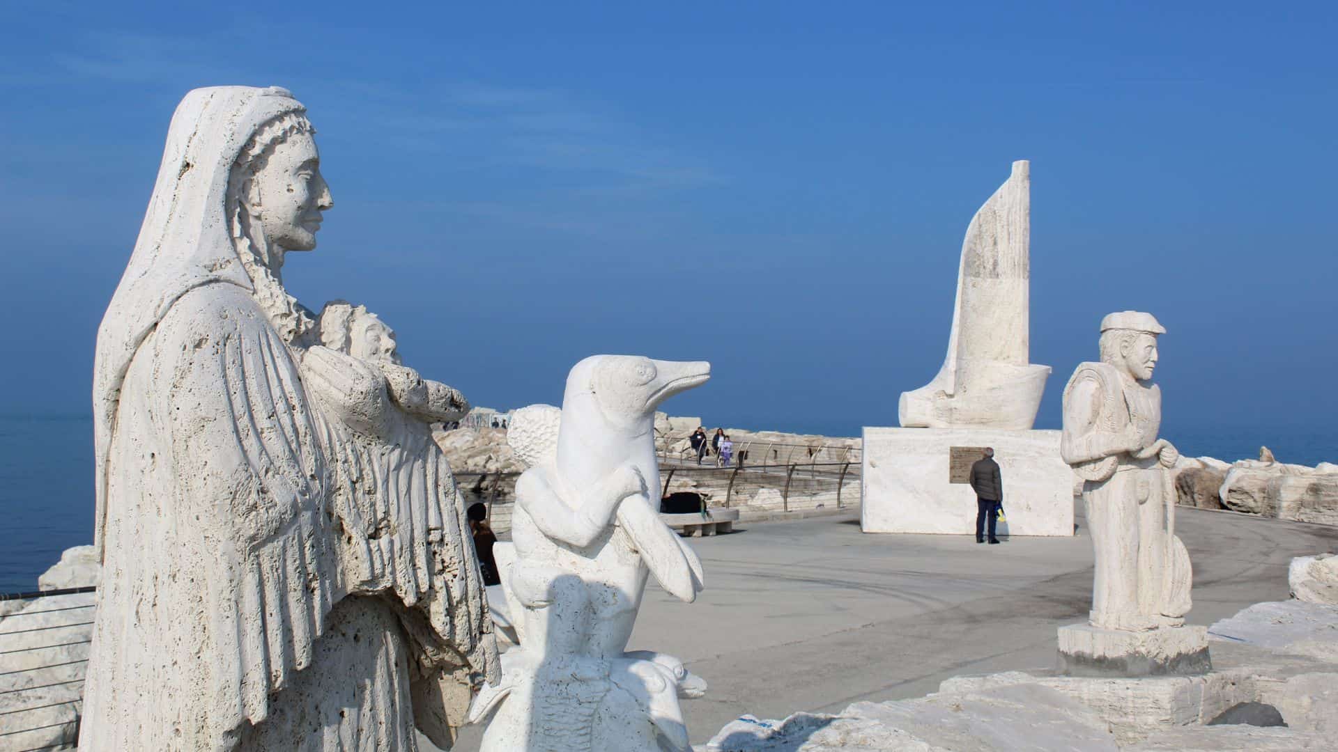 Der Molo Sud von San Benedetto del Tronto