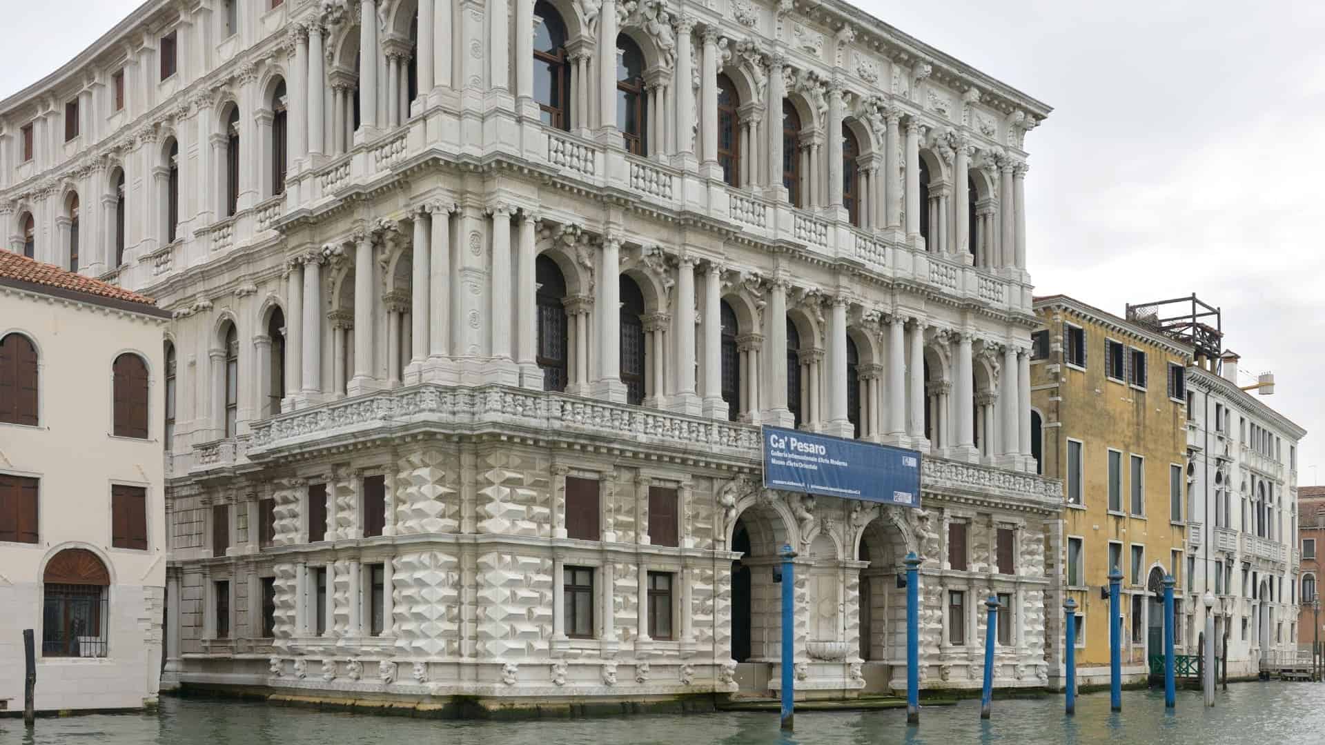 Die Internationale Galerie für Moderne Kunst in Venedig. Foto von Wolfgang