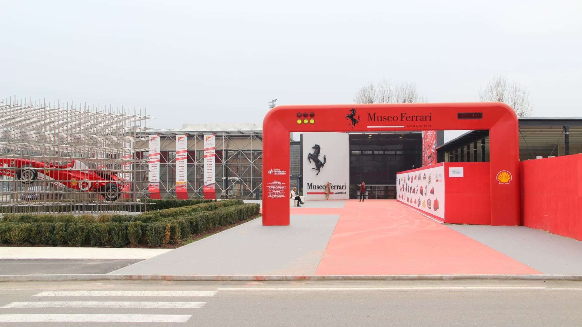 Ferrari-Museum in Maranello. Foto von Wistula