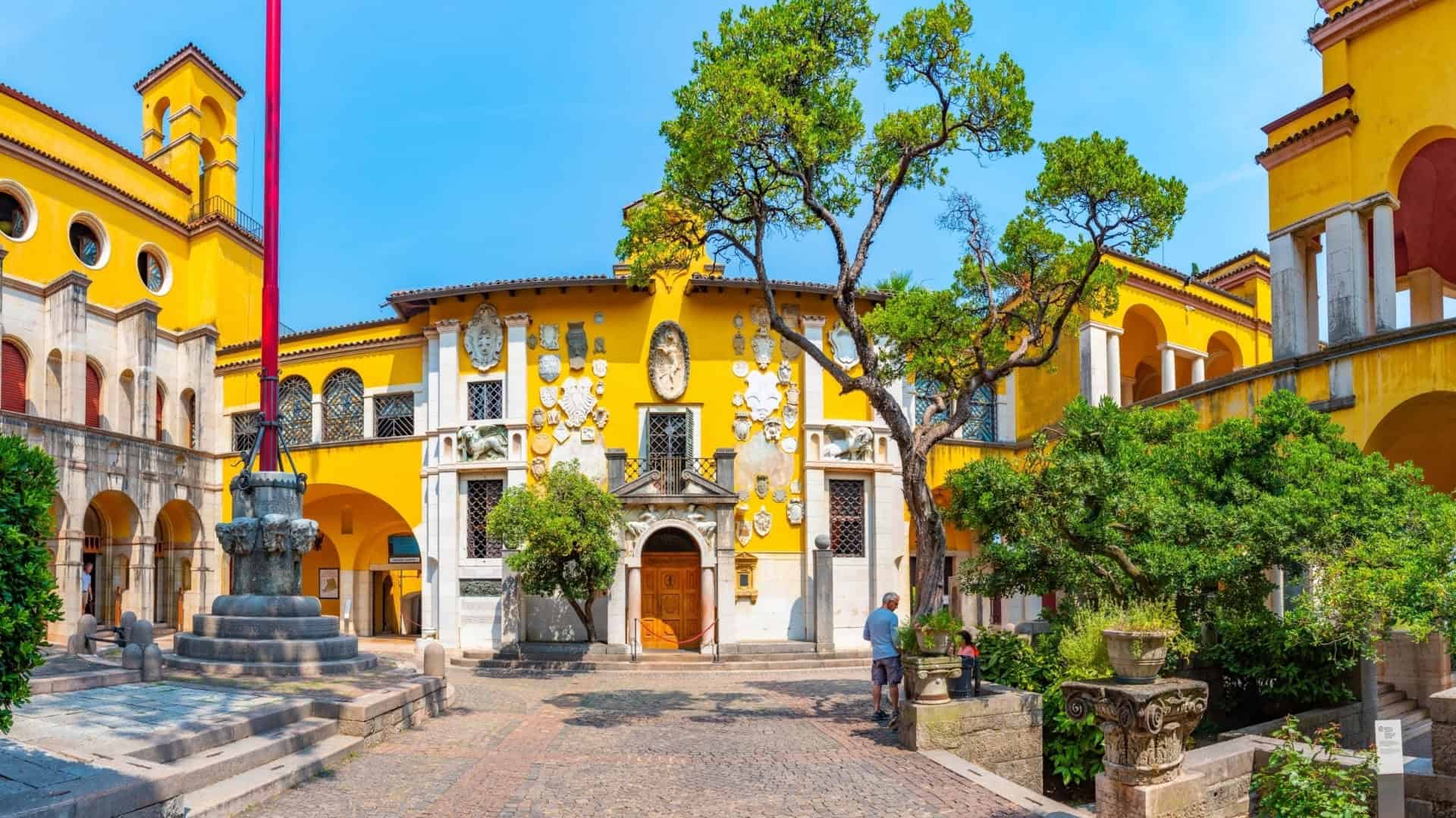 Das Vittoriale degli Italiani in Gardone Riviera