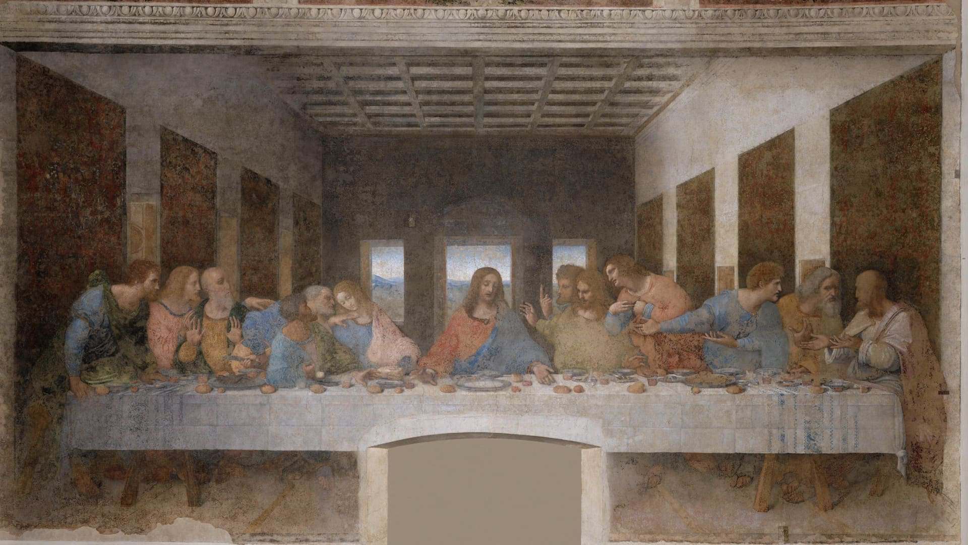 Das Letzte Abendmahl von Leonardo da Vinci