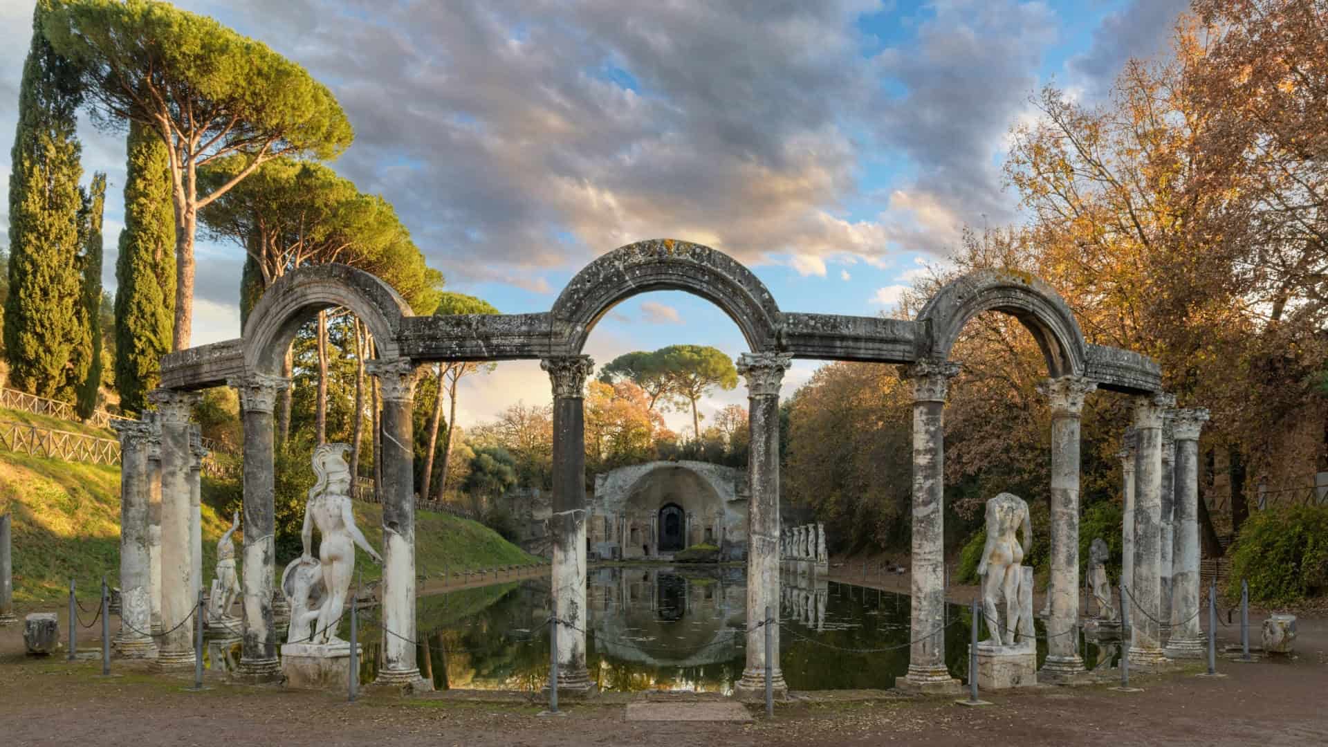 Hadriansvilla und Villa d’Este in Tivoli